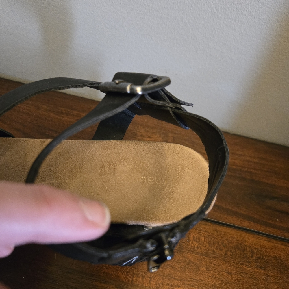 Maurices Black Strappy Platform Sandals - Picture 12 of 16